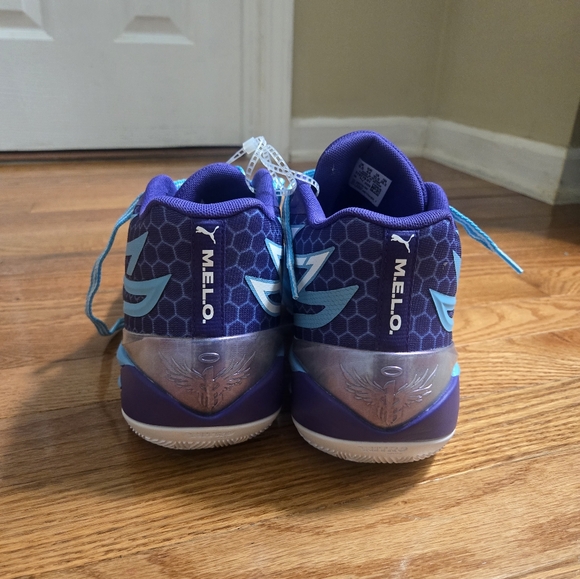 Puma Lamelo MB.02 Blue/Purple Size 10.5M - Picture 2 of 4